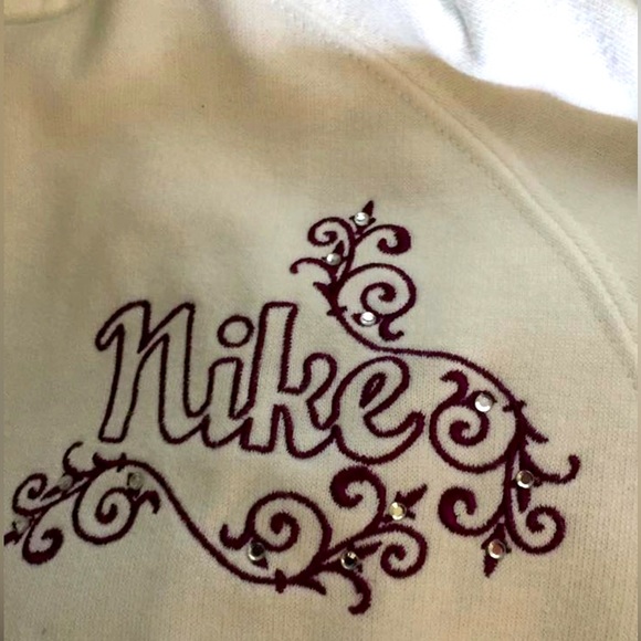 Nike Jacket sportswear with hood Off-white Girl - Picture 2 of 3